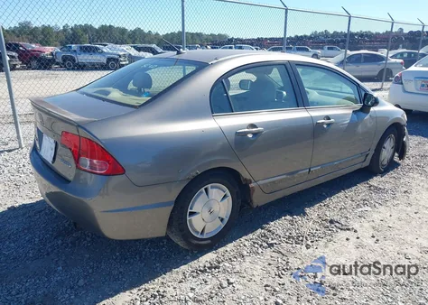 2006 Honda Civic Hybrid из США, поврежденный, VIN JHMFA36266S018497